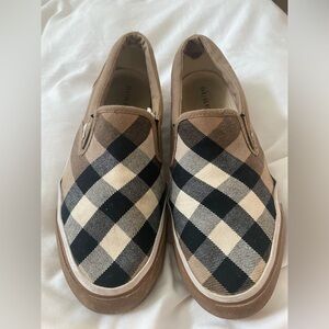 Burberry slide on sneakers size 8